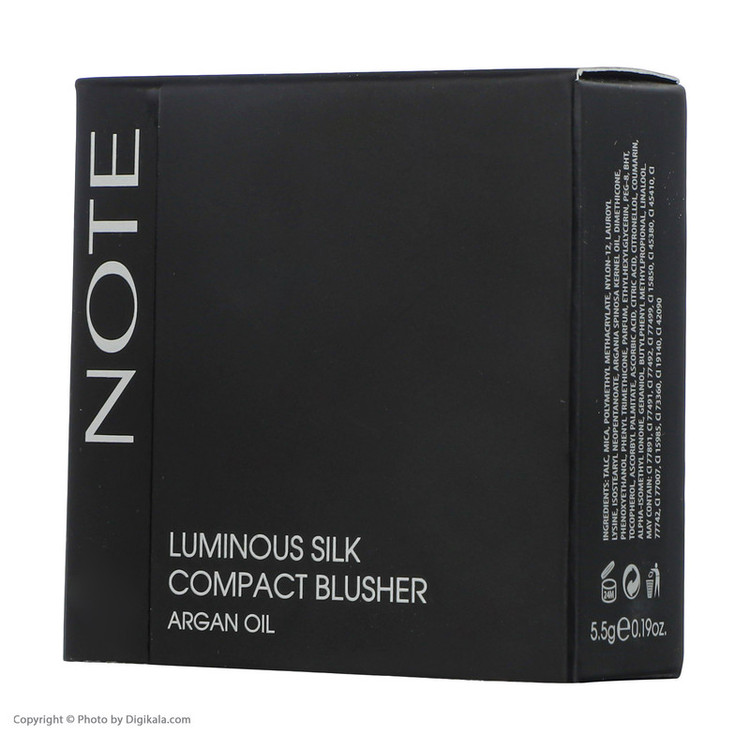 رژ گونه نوت سری Luminous Silk تحت لیسانس شماره05