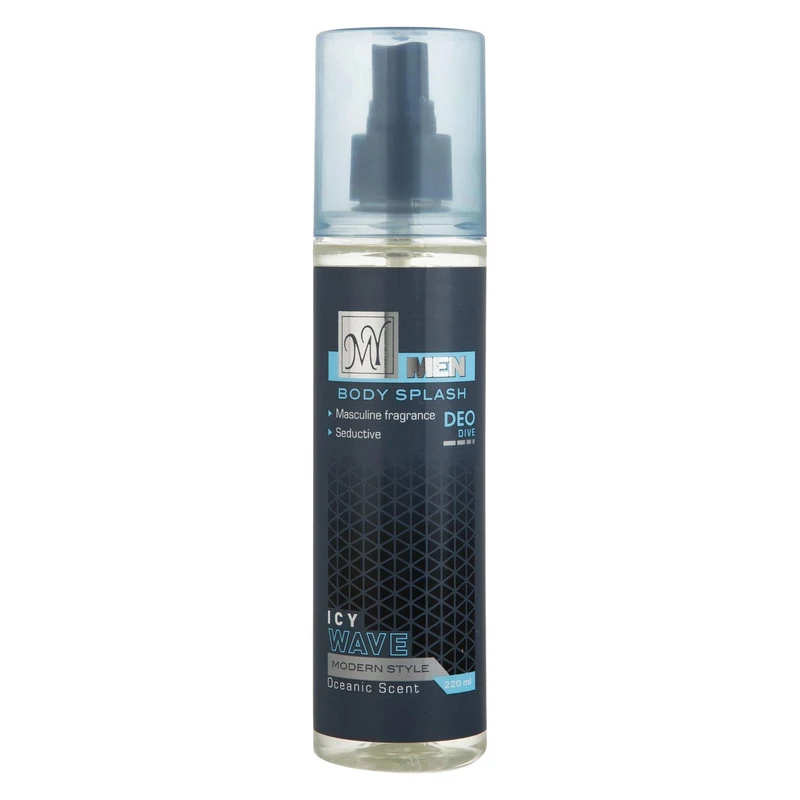 بادی اسپلش مردانه مای مدل Icy Wave حجم 220 میلی لیتر