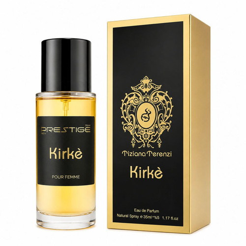 عطر جیبی نیو پرستیژ کالر مدل Kirke با رایحه شیرین و گلی حجم 35 میلیلیتر